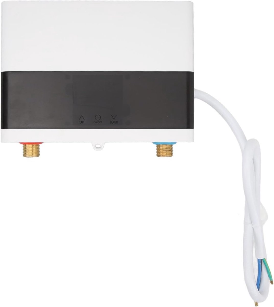 Tankloze Waterverwarmer - Elektrische Boiler - Direct Warm Water - Intelligente Temperatuurregeling - 178 x 22 x 6 cm - Grijs