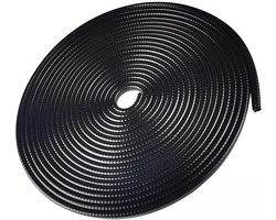 Deurbeschermer Auto - Deurrand Bescherming - Voertuig Beschermen - Flexibele Randdekking - 10M - Zwart