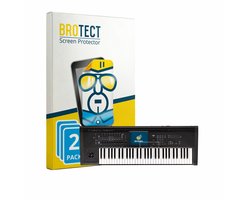 BROTECT - Screenprotector voor KORG Kronos 3 (2025) 61 - Folie Beschermfolie transparant 2 Stuks