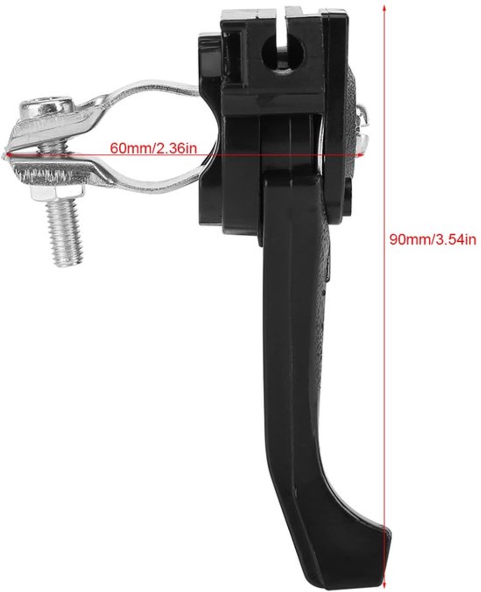 Gashefboom Gemaakt van Kunststof/Metaal - Universele Grasmaaier - Tuinaccessoire - Geschikt voor 19mm Stuur - Eenvoudig te Installeren - Duurzaam Gebruik - Gasklep