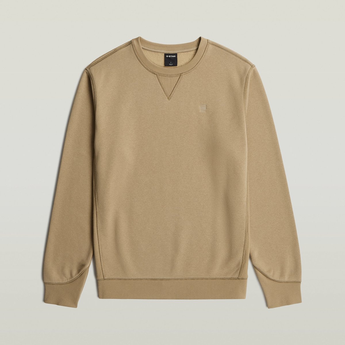 G-Star Premium core r sw ls Heren Joggingbroeken Desert Sand