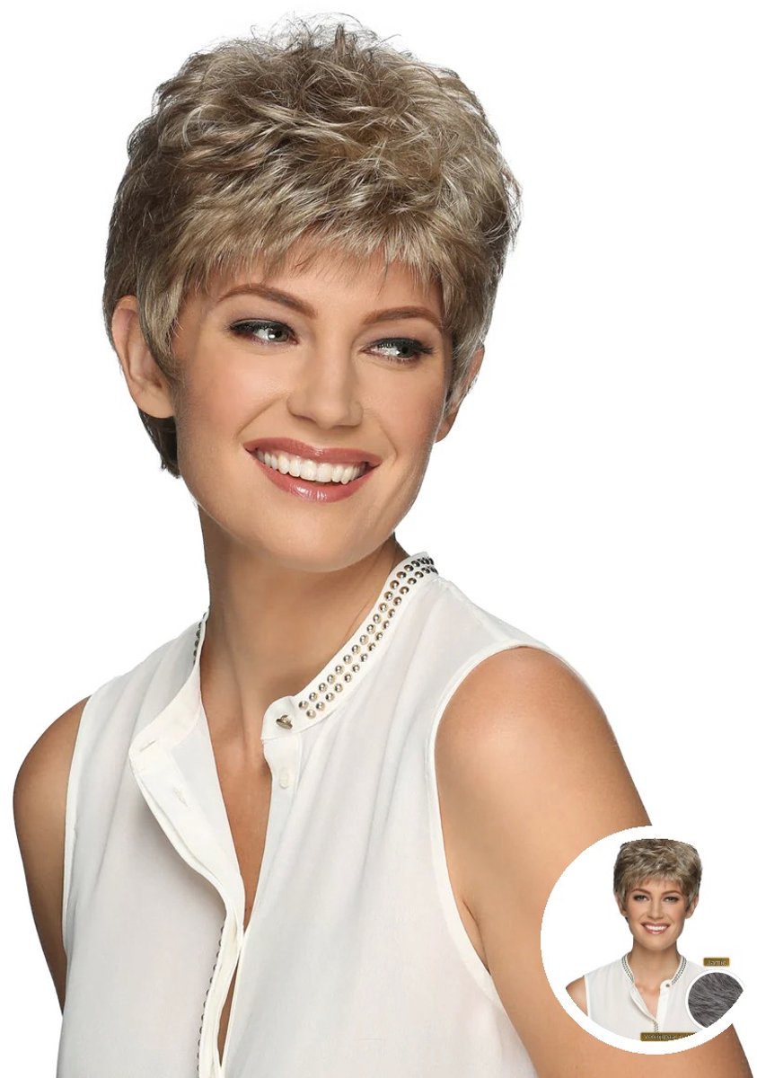 Estetica Designs Jamie Synthetisch Haarwerk - R44 Pure Stretch Cap - Kort Kapsel
