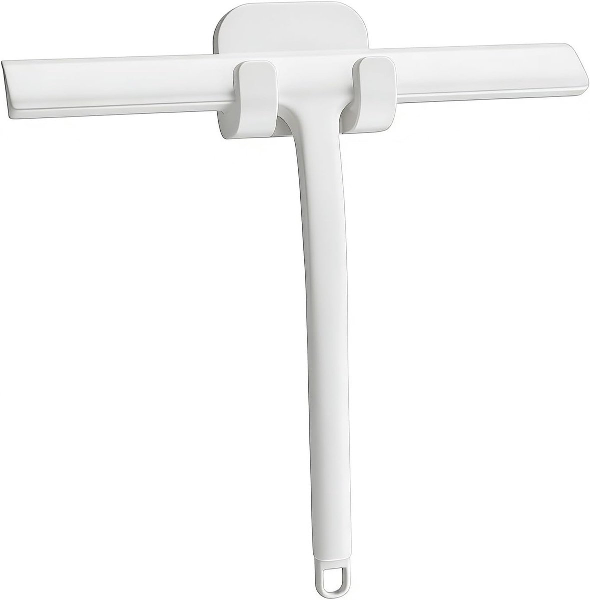 Maykafay Douchewisser voor douche, watertrekker, glasreiniger, douche, raam en spiegel, 21 cm, wit - ShopVlot