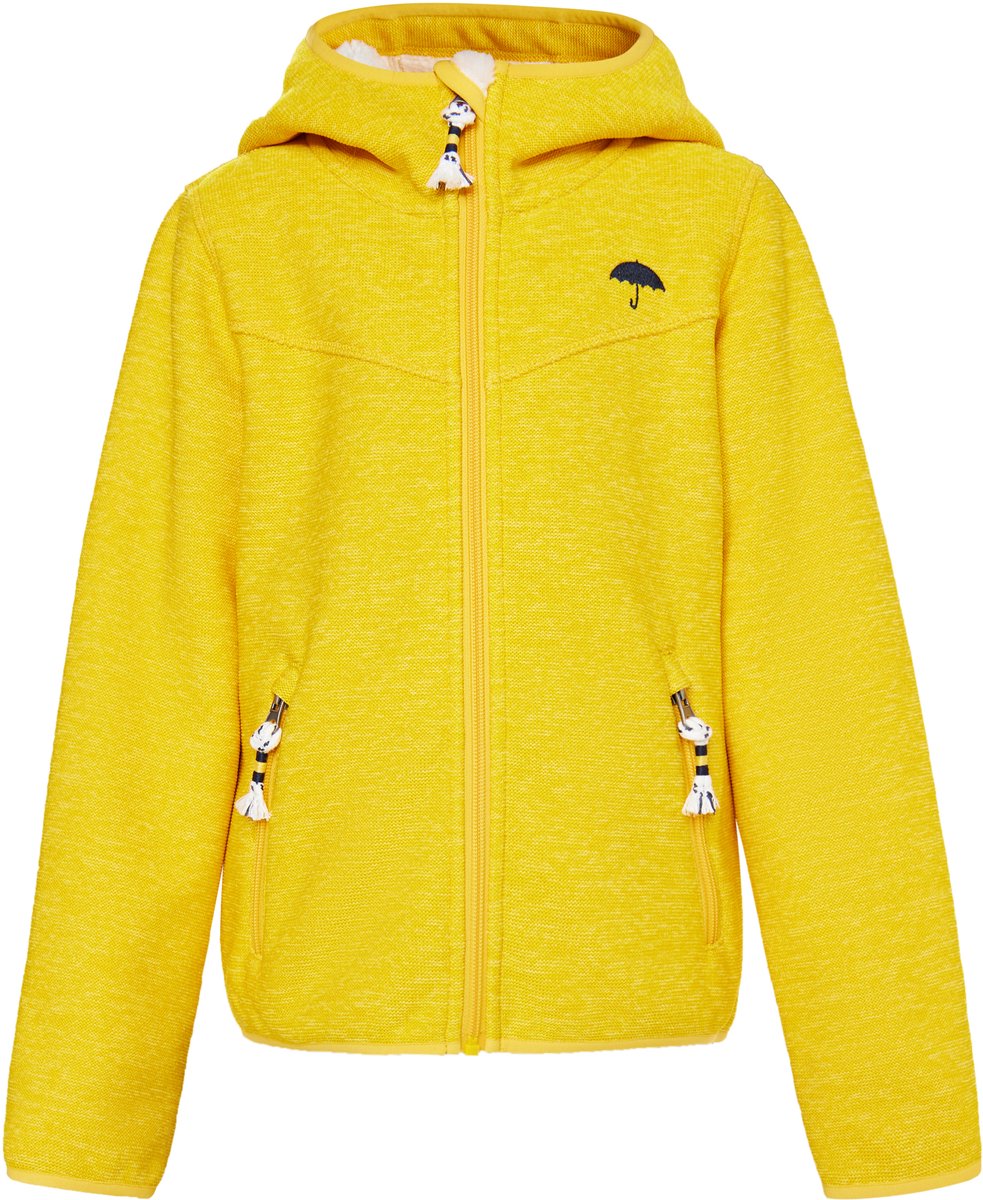 Schmuddelwedda Gebreide fleeceblouse met teddyvoering
