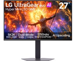 LG UltraGear 27GM950B-B Evo Hyper Mini LED 5K - Gaming Monitor - 27 inch