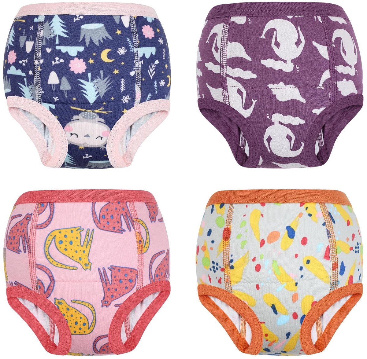 SnelShoppen - FLYISH DIRECT Potje voor Zindelijkheidstraining - Comfortabel Kinderondergoed voor Jongens en Meisjes - Ademend, Maat 130/6T - Ideaal vo