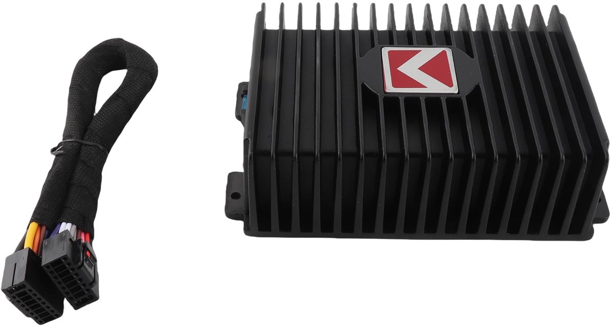 SnelShoppen - Auto Stereo Digitale Signaalverwerking Versterker, 4-kanaals DSP 80Wx4, Audio Modificatie, Kracht Klasse A/B voor Android Autospeler