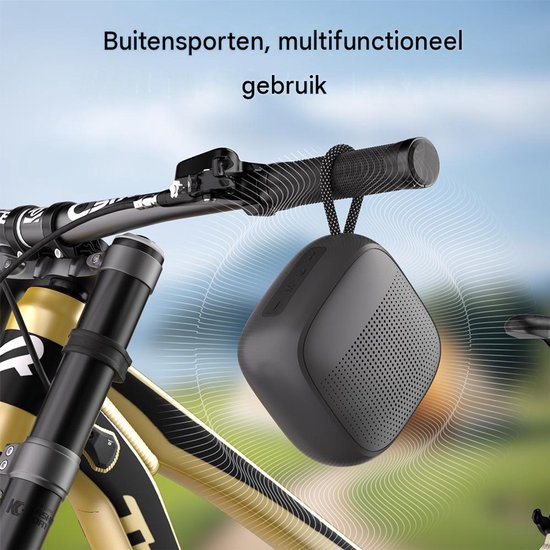 longziming -Draagbare Bluetooth Luidspreker - Mini Speaker - Compacte Draadloze Speaker met Krachtig Geluid - Bluetooth 5.3 - TF Kaart en AUX Ondersteuning - Voor Buiten, Reizen en Sport van Longziming — afbeelding 5