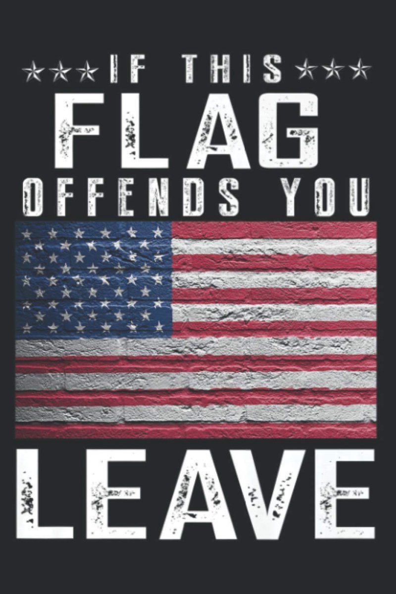 SnelShoppen - If This Flag Offends You Leave - Premium USA Veteran Planner - Ongeplande Dagelijkse Organiser 6" x 9" - To Do Lijst - Ideaal voor Perso
