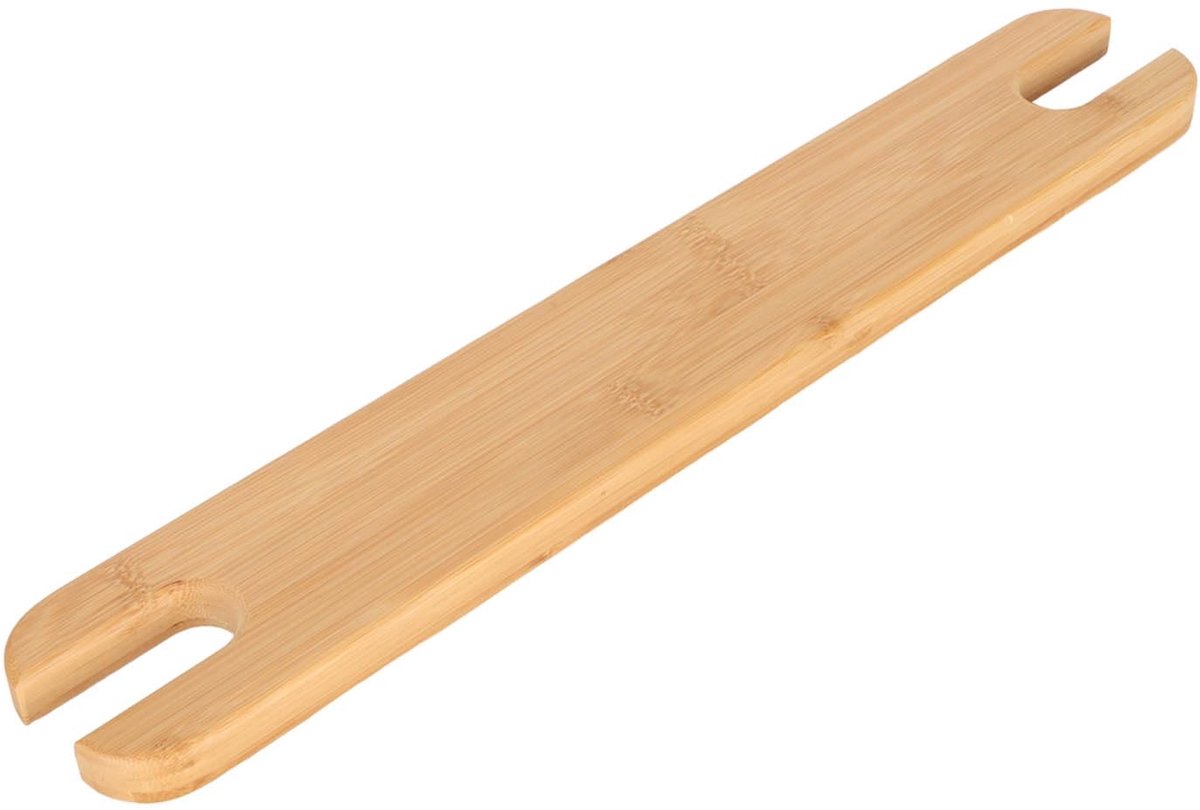 SnelShoppen - Verstelbare Bamboe Voetensteun voor Hoge Stoelen - Antislip Metalen Klemmen - Kinderstoelaccessoires voor Antilop - Gemakkelijk Schoon t
