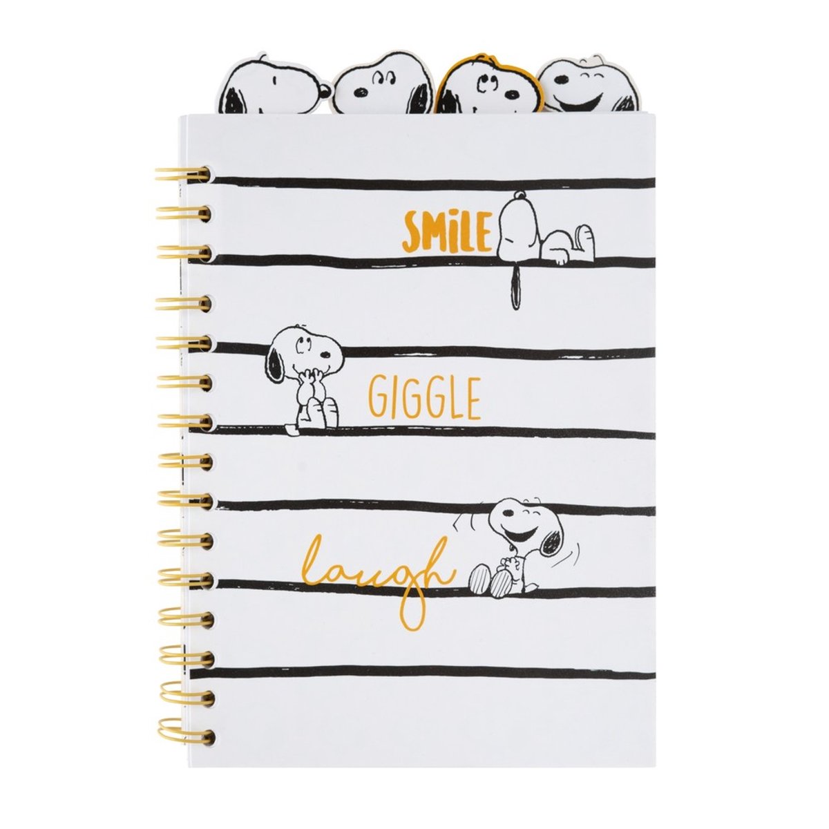 Grupo Erik Snoopy - Lazy Days Project Notitieboek - Multicolours