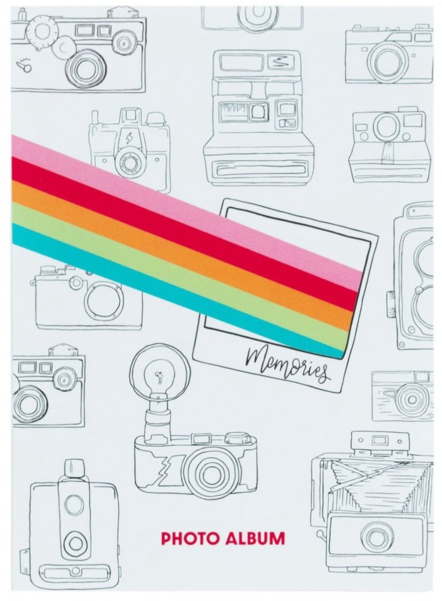 Grupo Erik - Vintage Cameras 36 Pockets 10X15Cm Soft Fotoalbum - Multicolours