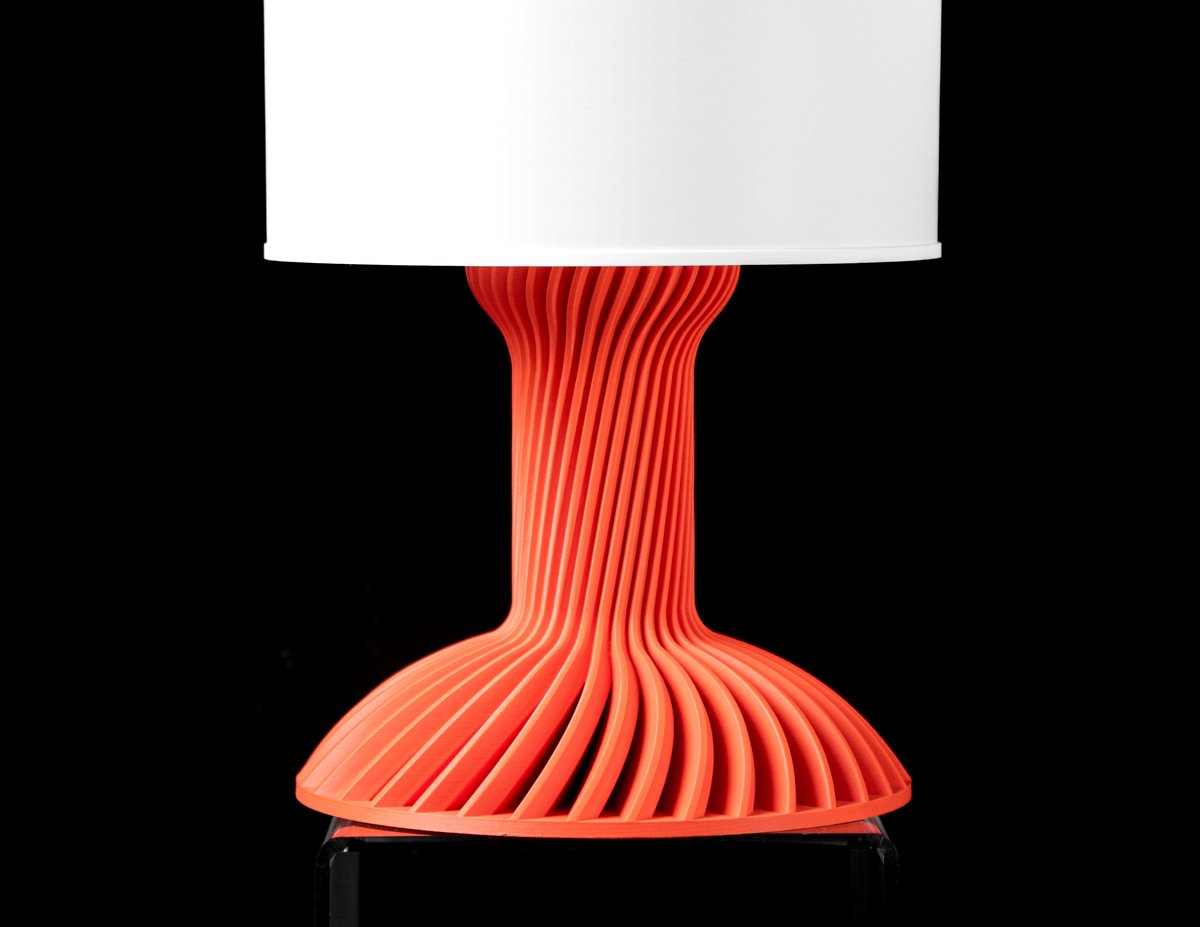 Skushy Verlichting Ridged - Moderne Designlamp voor Sfeervolle Verlichting - Sculpturale Tafellamp - Premium Woondecoratie