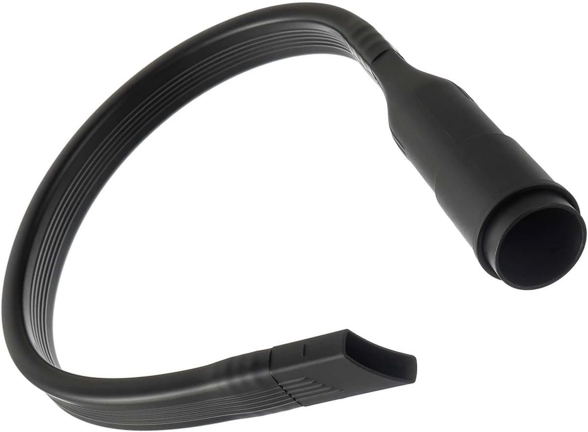 Flexibele Spleetzuigmond - Extra Lang 56cm - Kierenzuiger Geschikt - Universeel Opzetstuk voor Moeilijke Plekken - Zwart