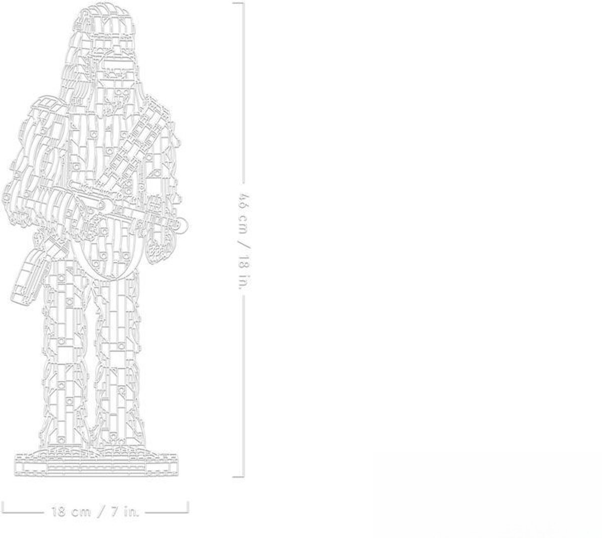 LEGO Star Wars Chewbacca Wookiee Set voor volwassenen - 75371 — afbeelding 7