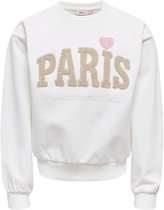 ONLY - KOGNAOMIE LS BOXY O-NECK PRINTED SWT Dames Trui
