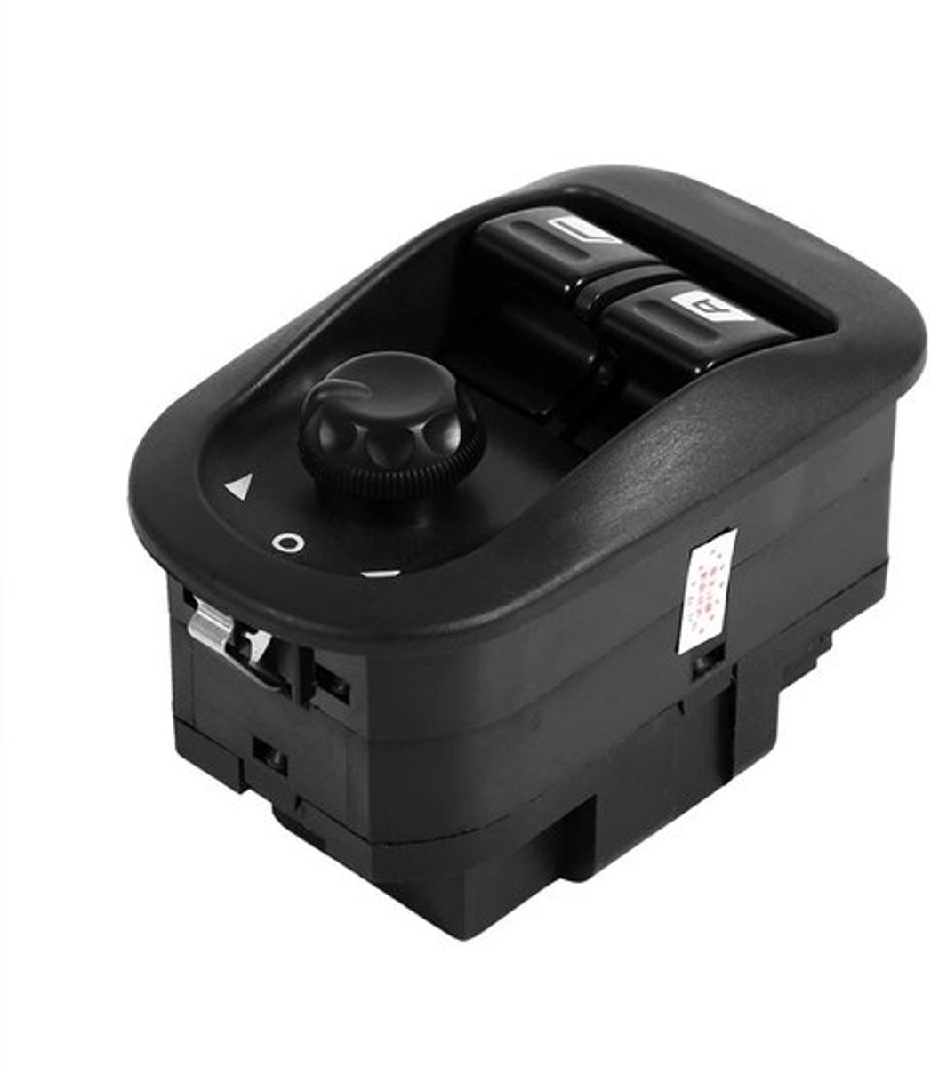 - 206 venster schakelaar - Elektrische Raamheffer Knop - Professionele controle - Zwart - Geschikt voor 206 Hatchback - Voor Cabriolet en S...