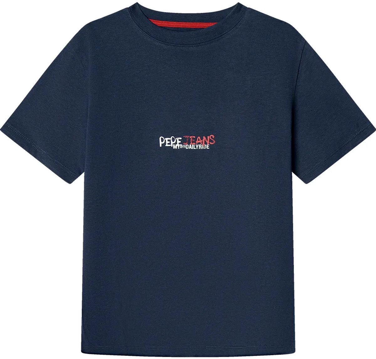Pepe Jeans Grant T-shirt Met Korte Mouwen Blauw 10 Years Jongen