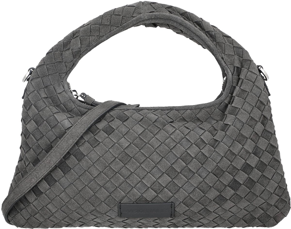 Les Visionnaires Sadie Weave Cozy - Schoudertas 39 cm (asphalte)