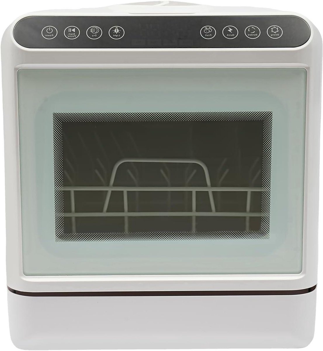 Compacte Vaatwasser Aanrecht Vaatwasser Mini Keuken Reinigen Hete Lucht Drogen 41 x 46 x 46 cm
