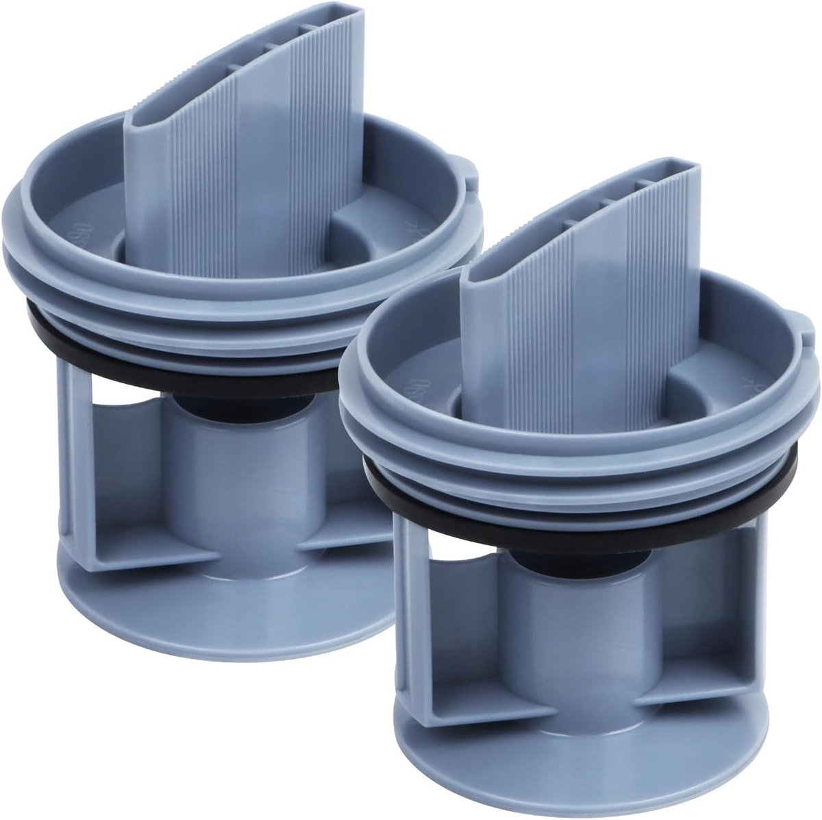 Vervangende Fluff Filters voor Wasmachines - Compatibel met Bosch en Siemens - 2 Stuks voor iQ100, iQ300, iQ500, iQ700 - Efficiënte Afvoer en Onderhoud van de Wasmachine