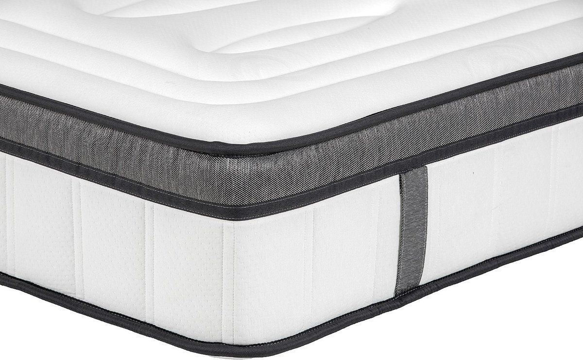 Vente-unique Matras 180 x 200 cm hybride met 7-zone pocketveren en traagschuim dikte 30cm - OLIANE van YSMÉE