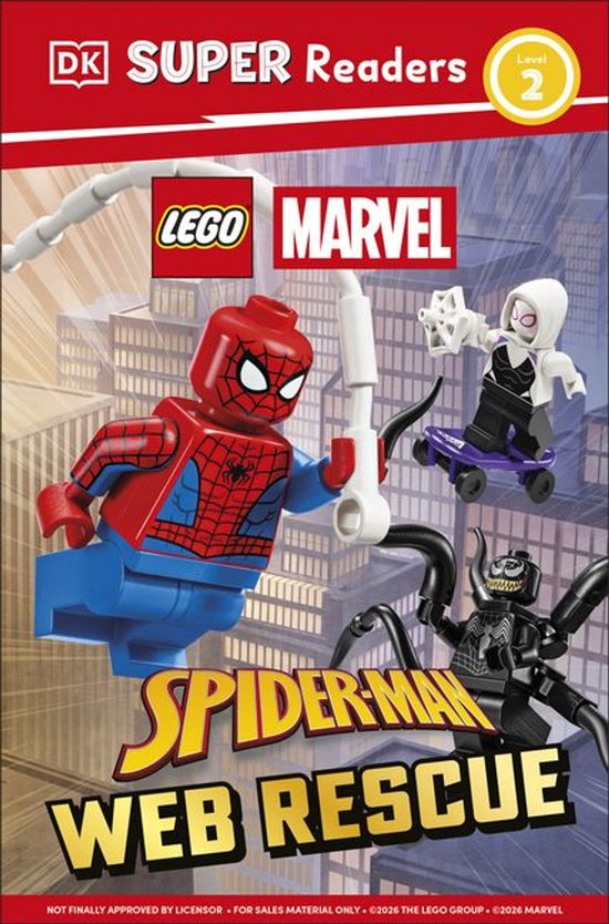 DK Super Readers 2 - DK Super Readers Level 2 LEGO Spider-Ma ... - cover