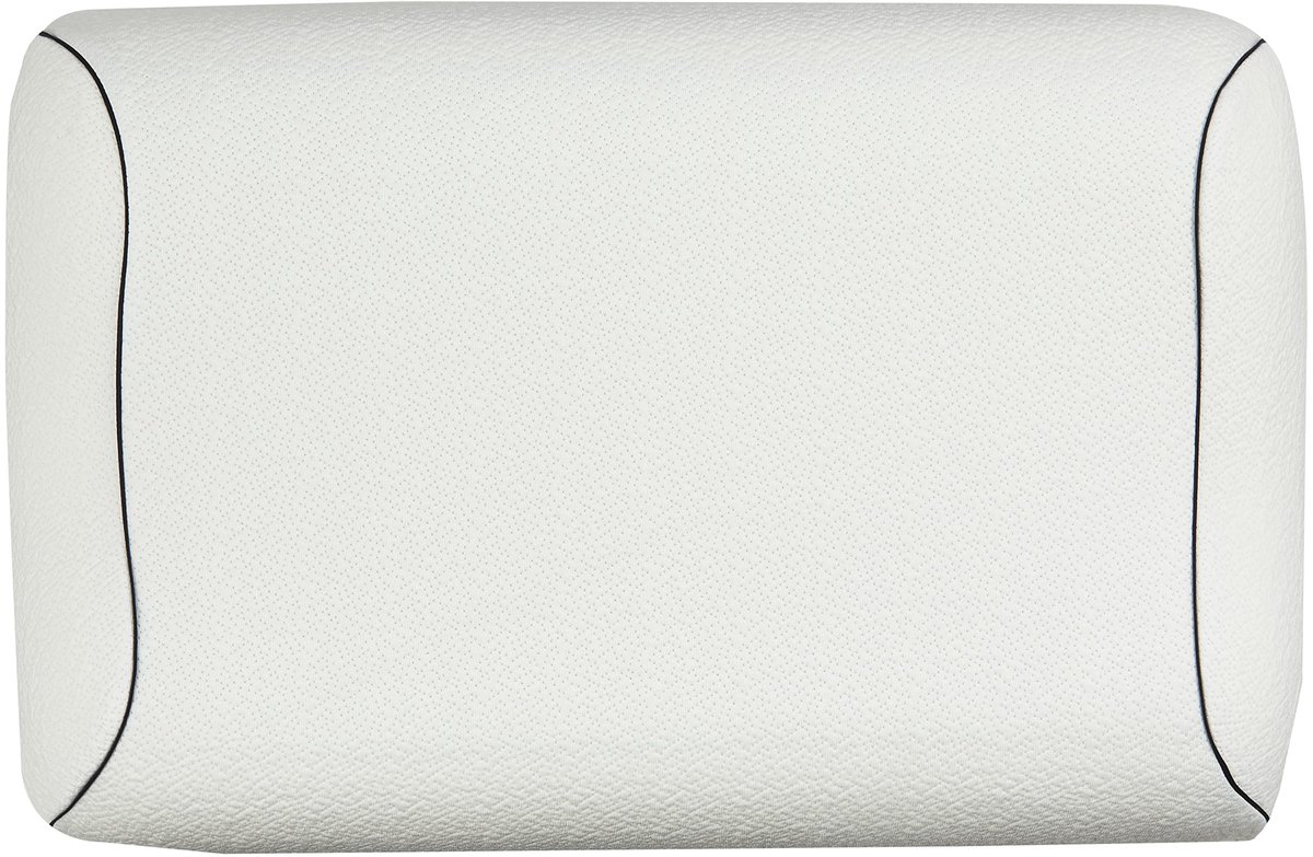 SnelShoppen - Technogel Original Anatomic Orthopedisch Neksteun Hoofdkussen - Antibacterieel HWS Gelkussen voor Rug- en Zijslapers met Kussensloop