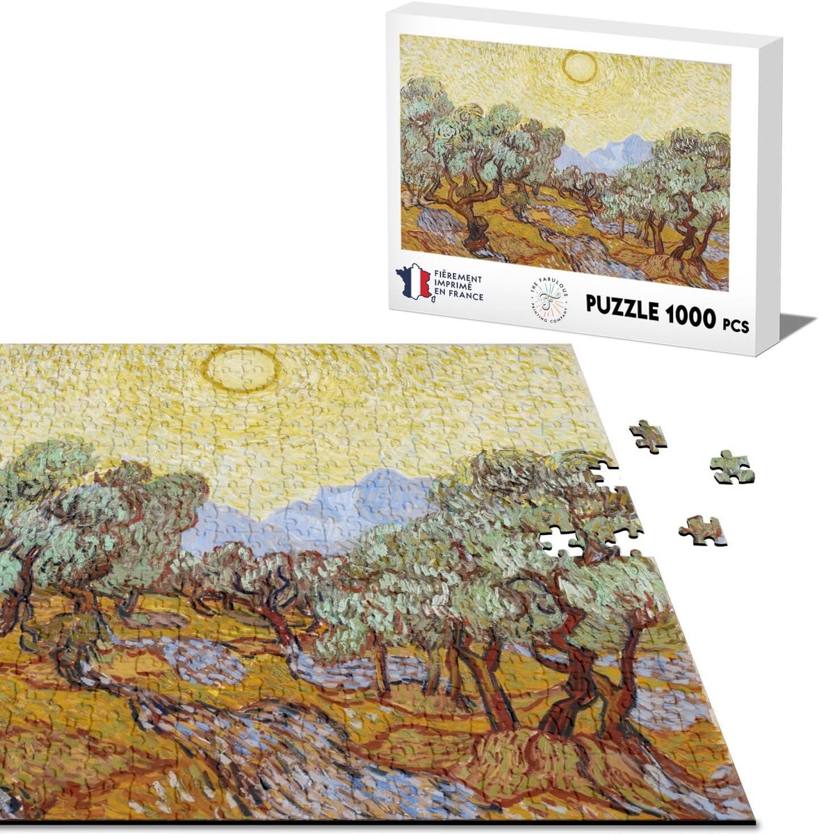 Klassieke Puzzel - Legpuzzel 1000 - Ontspannen Tijdverdrijf - Gedrukt in Frankrijk - 68 x 48 cm - Meerkleurig