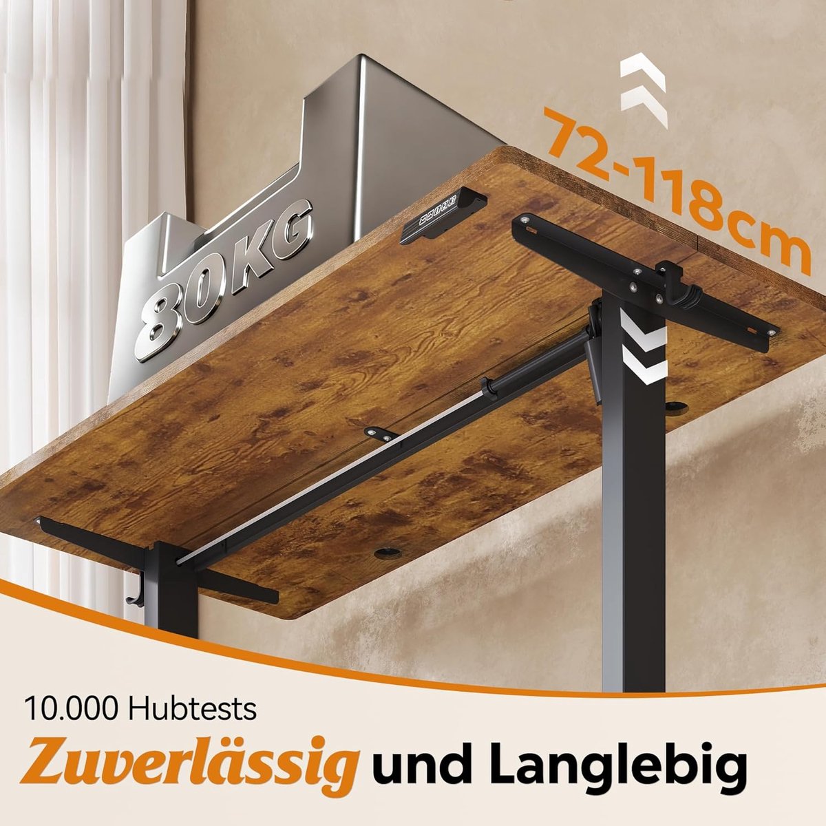 In In 160×70 cm zit-sta-bureau - afbeelding 5