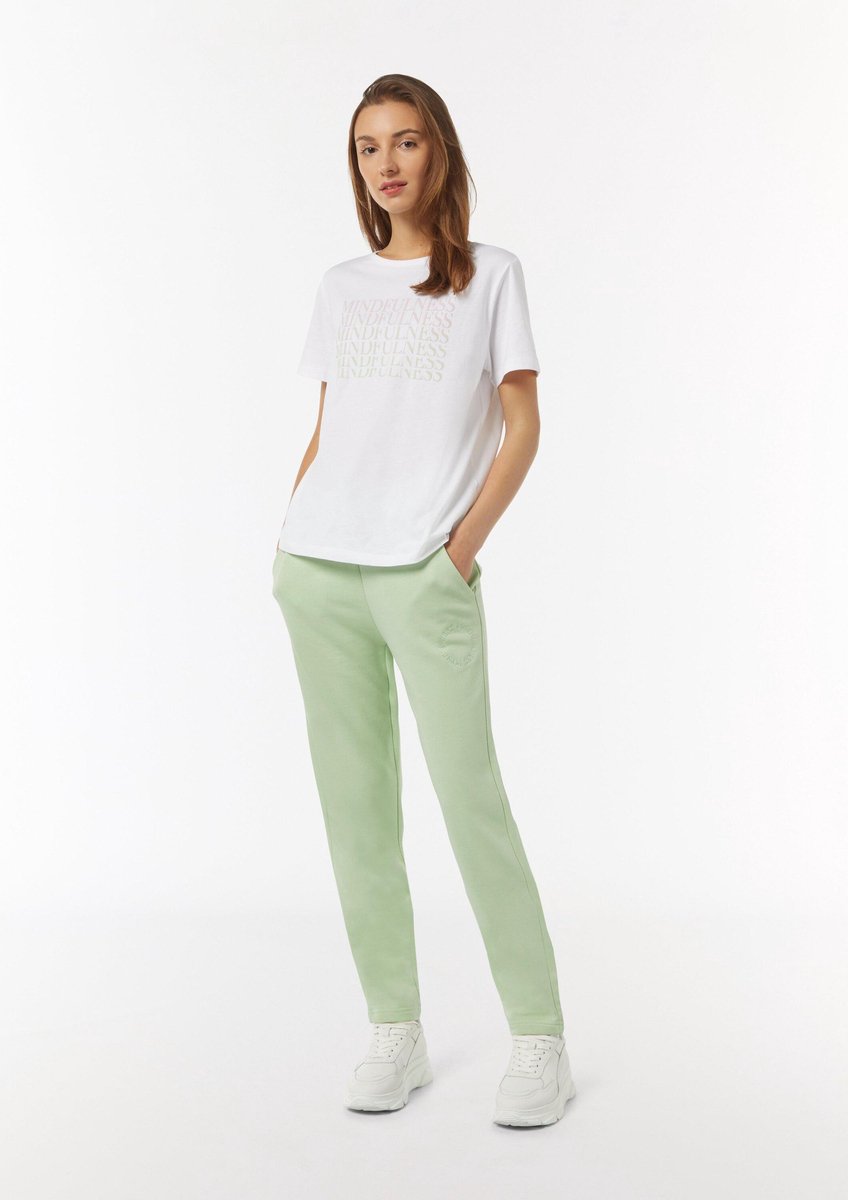 comma - female - Trainingsbroek met borduursel