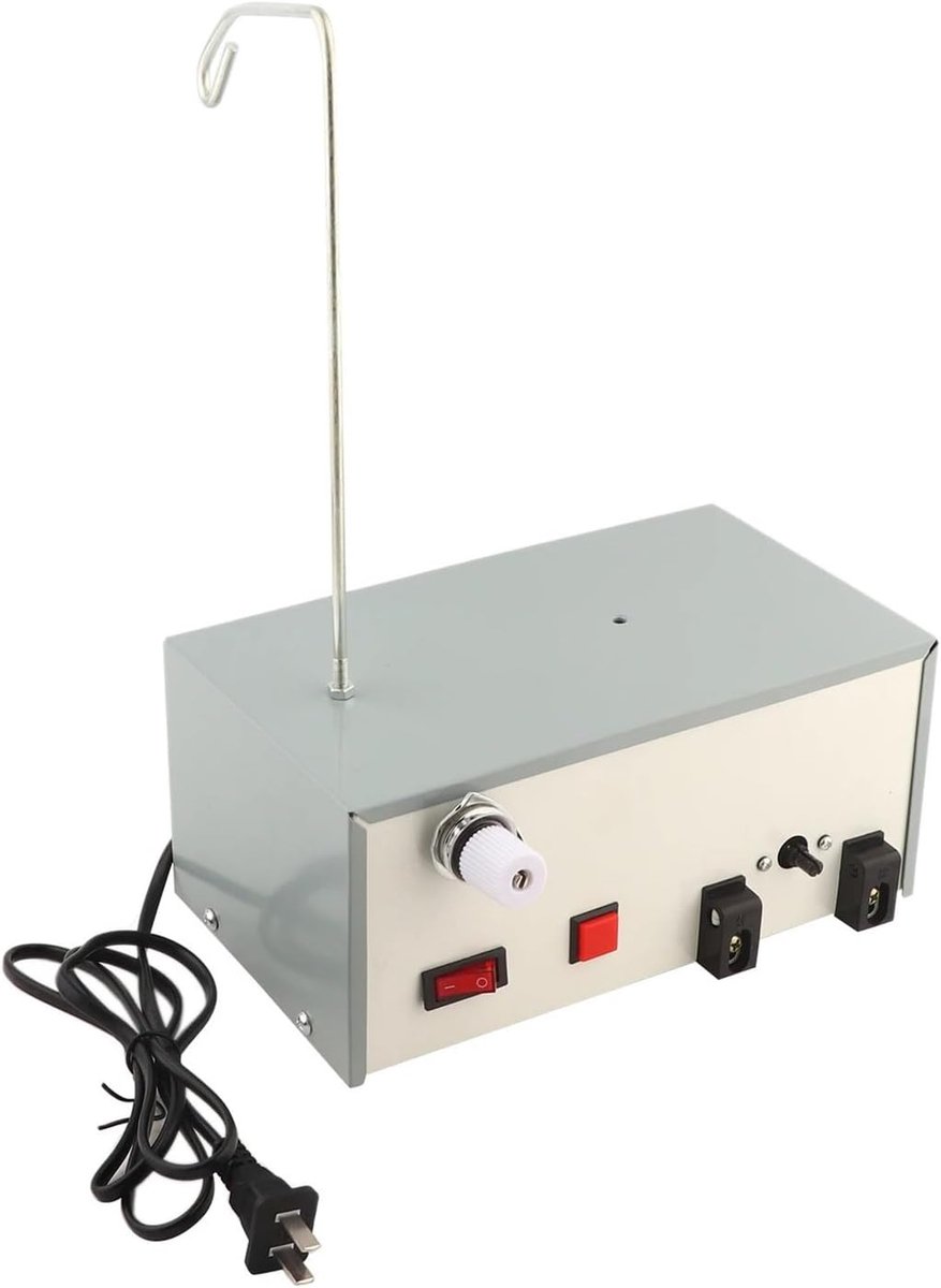 Automatische Spoelopwinder Hoge Snelheid Machine Spoelen Wind Automatische Uitschakeling 23 cm Wit