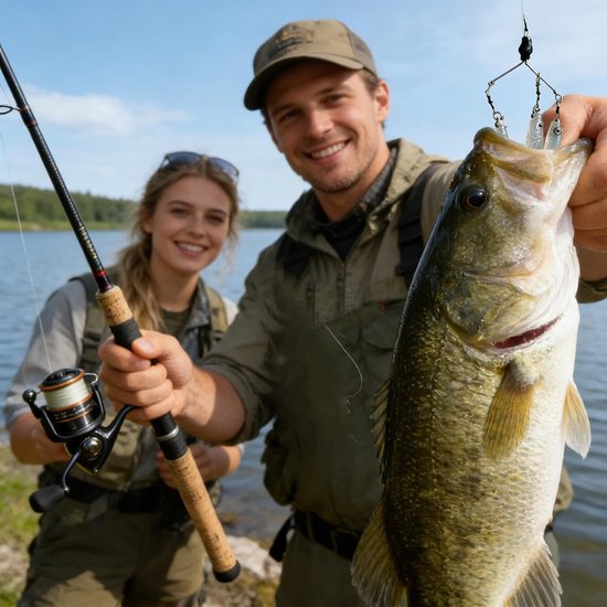 Zoutwater Kunstaas - Flexibele Swimbait - Vissen Op Baars - Natuurlijke Schoolnabootsing - 7.5 cm - Niet gespecificeerd — afbeelding 2