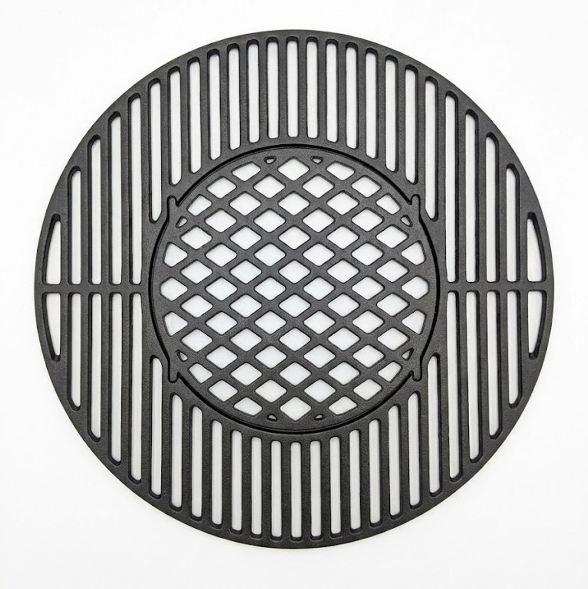 M.T.C Zwaar Gietijzeren rooster 54.5 cm voor Weber 57 -Compleet Met Sear grate 30 cm