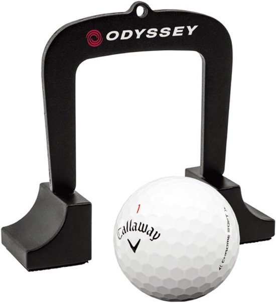 Putting Gate - Golf Oefening - Nauwkeurigheid Verbeteren - Compact Draagbaar - 2 Maten Poorten - Zwart — afbeelding 3