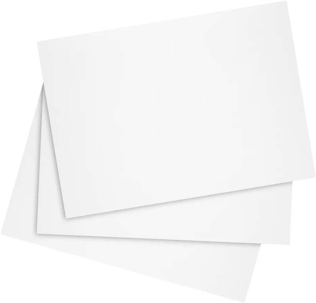Karton Papier - Wit Karton - Knutselprojecten Maken - Extra Dik Papier - 50 Vel - Wit