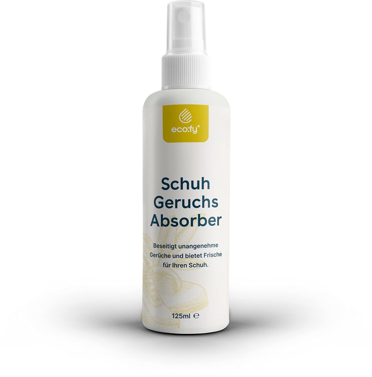 Dailygoods- Geurabsorber 125ml - Schoenverfrisser - Schoendeodorant - Voetdeodorant - Geurabsorbeerder - Huidvriendelijke ingrediënten