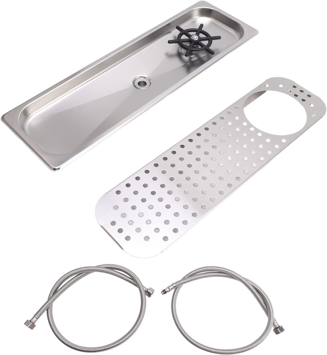 Bekerwasmachine Glasreiniger Snel Koppen Spoelen Hogedruk Reiniging 35 x 19 x 9 cm Roestvrij Staal