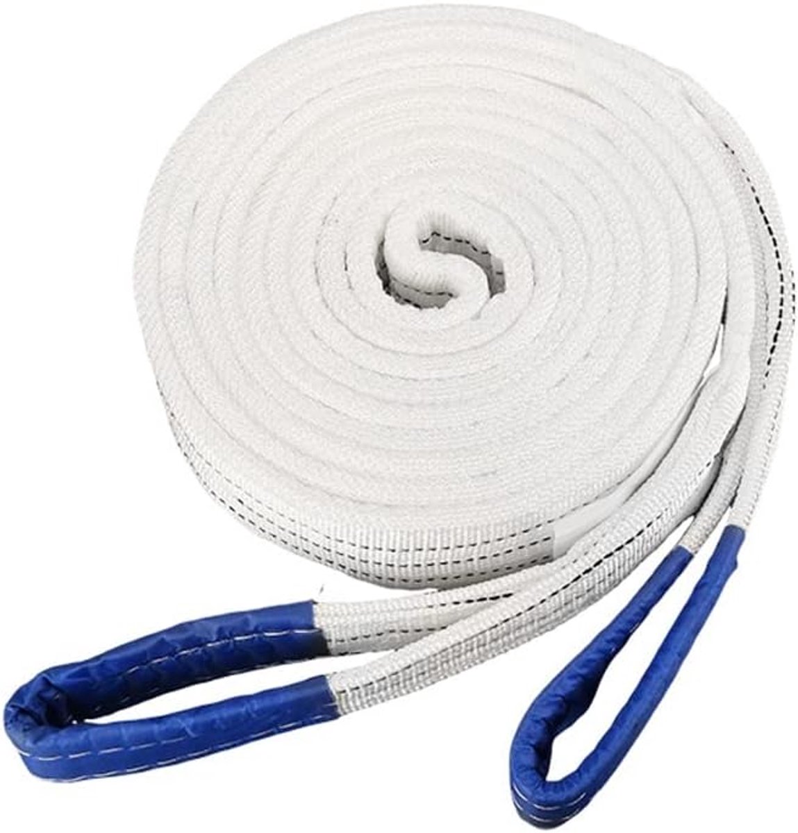 Hijsbanden - Lading stropen - Zware goederen tillen - Duurzaam polyester materiaal - 3 ton capaciteit - Blauw