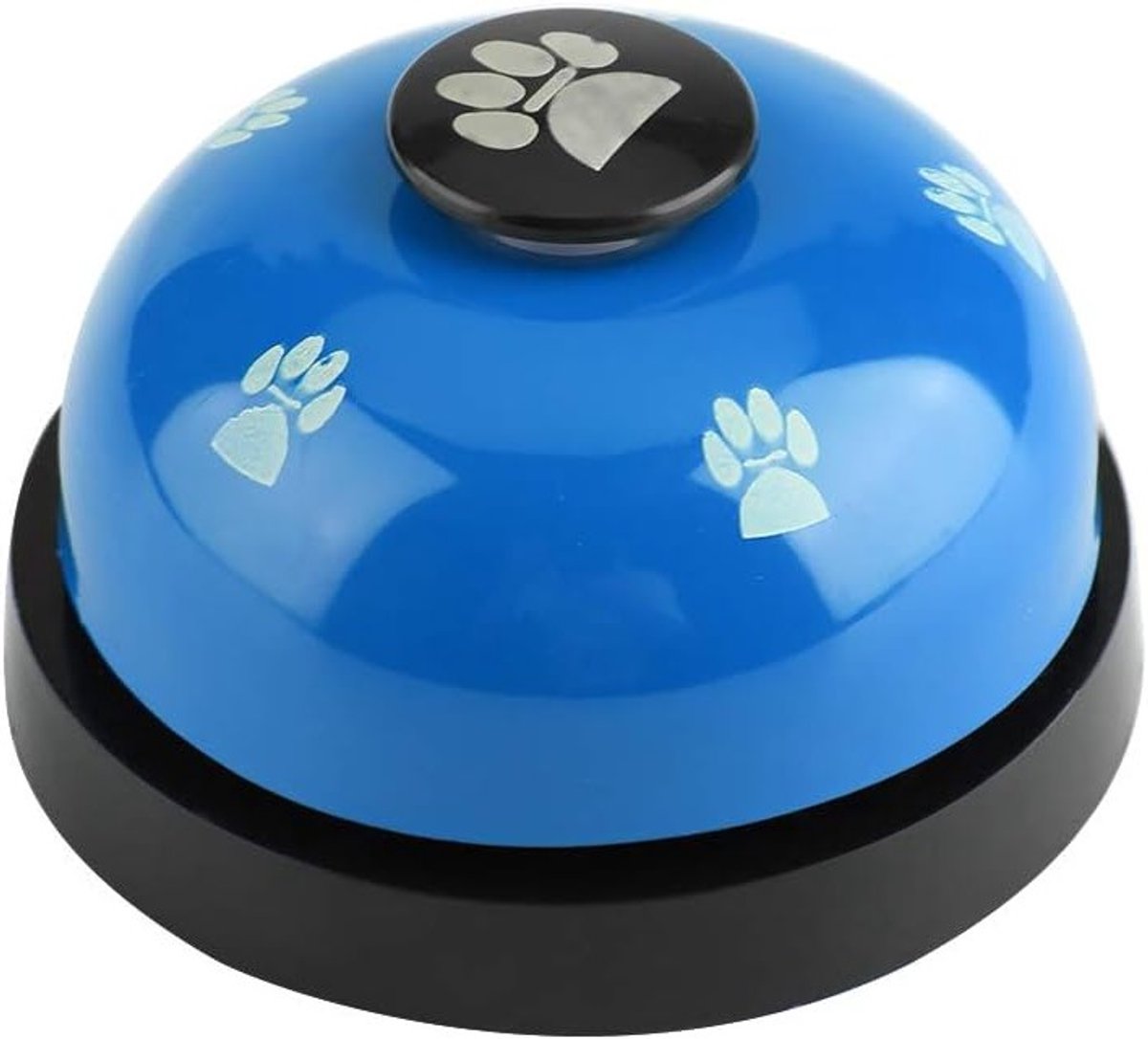 Honden- en Kattenbel voor Potty Training, Duurzame Trainingbel met Antisliprubber, 4x7cm, Blauw