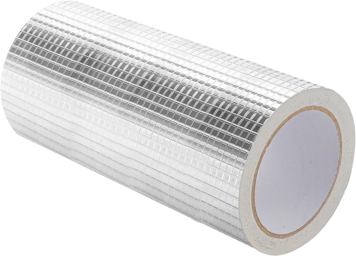 Waterdichte Butyl Tape voor het afdichten van scheuren in dakgoten, zwembaden en daken - 200 mm x 5 m, sterke hechting en duurzame reparatieoplossing