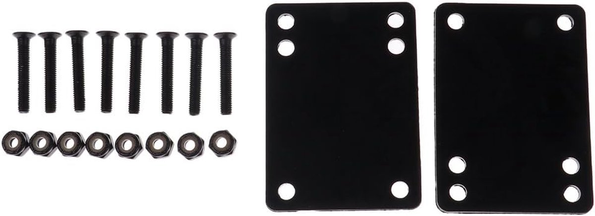 Skateboard Riser Pads Longboard Hardware Schade Voorkomen Dempend Effect 3mm Pad 29mm Nagel