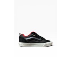 Vans - KNU Skool - Sneakers - Mannen - Zwart/Rood - Maat 41