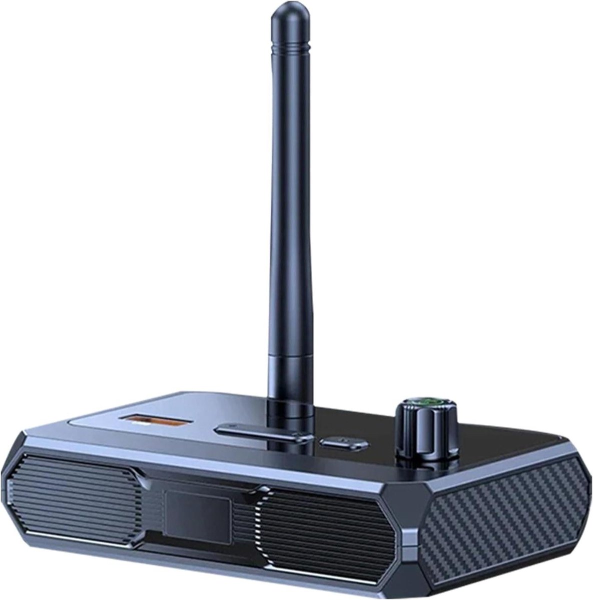 Audio Zender Ontvanger - Draadloze Adapter - Muziek Streamen - Lage Latentie - Compact Formaat - Zwart