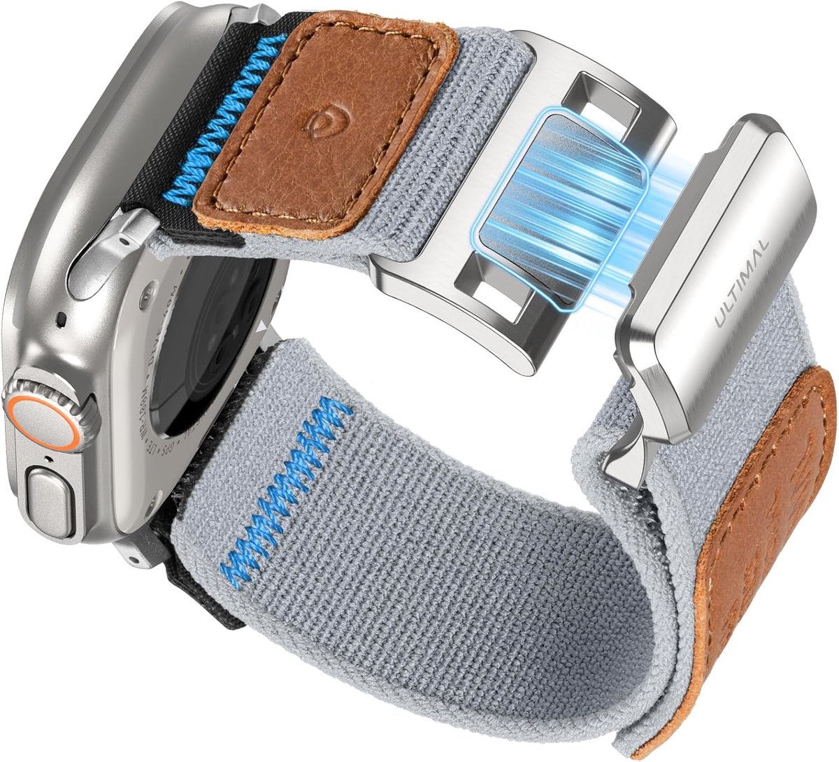 Magnetische Sluiting Armband 42mm/40mm/41mm/38mm - Gevlochten Rekband - Perfecte Pasvorm voor Apple Watch - ShopVlot