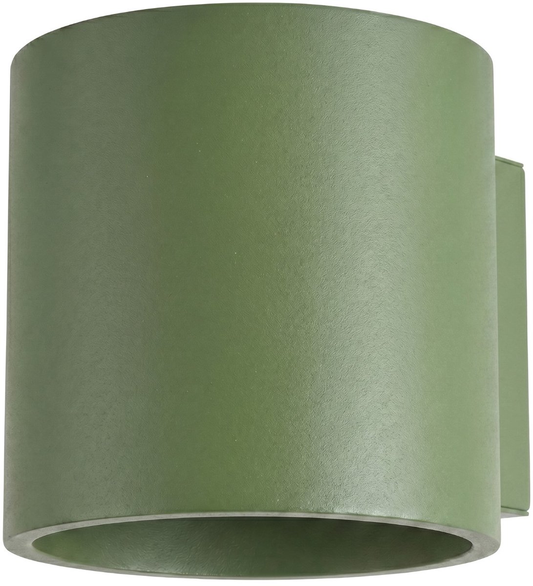 Sollux Lighting Wandlamp Orbis - G9 - olijfgroen - aluminium - 10x12x10cm