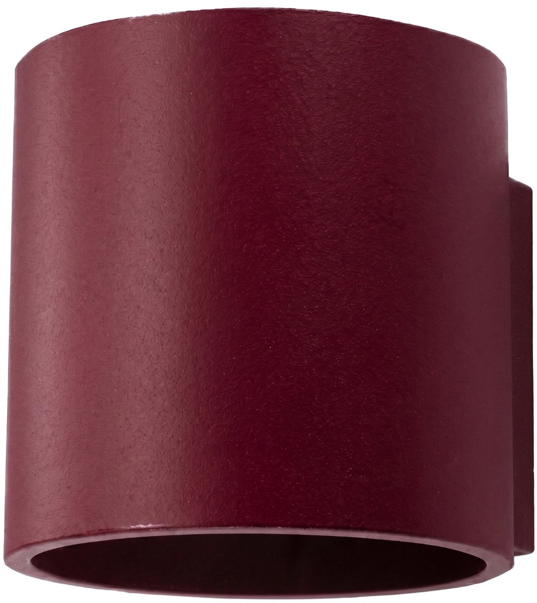 Sollux Lighting Wandlamp Orbis - G9 - bourgondië - aluminium - 10x12x10cm