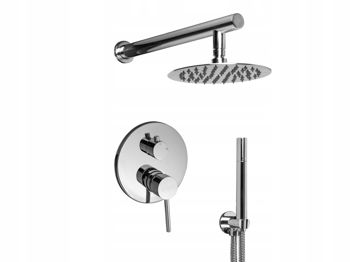 Onderbouw Doucheset met Rainshower, Messing Kraan & Anti-kalk