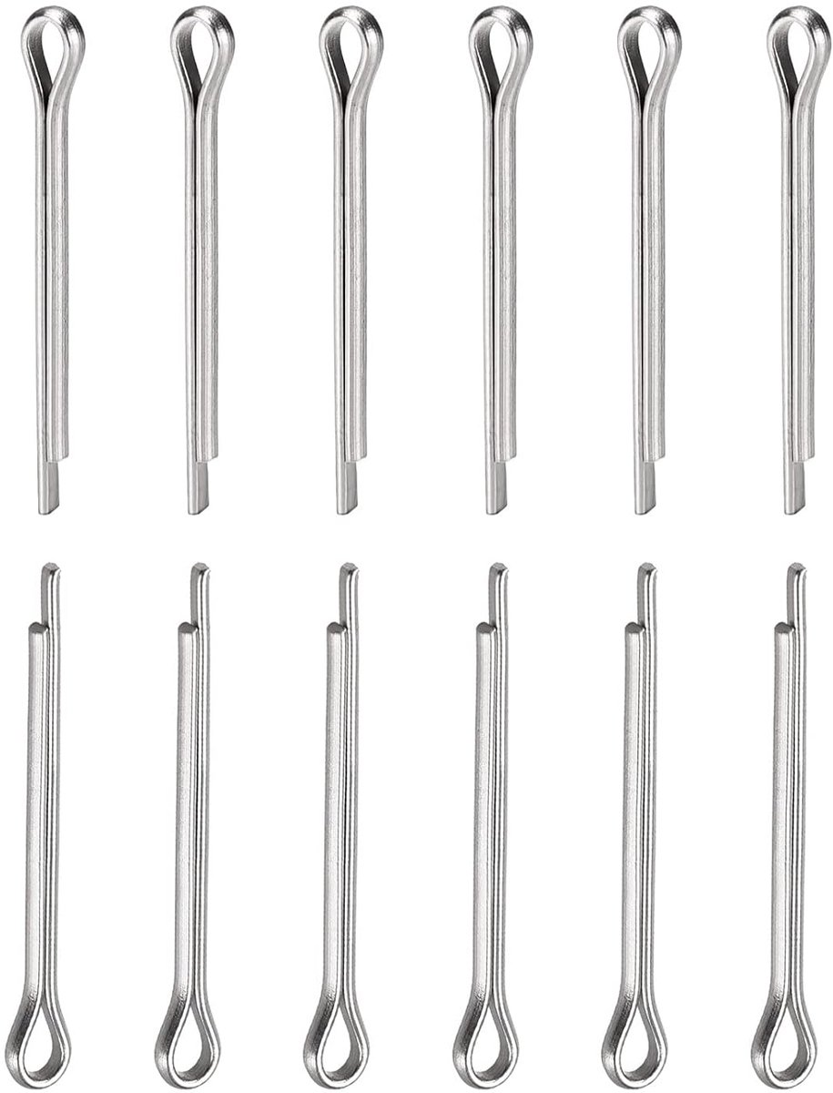 Splitterclippen 1,5mm x 16mm - 304 RVS Haakjes - Sterk en duurzaam - Perfect voor machines - ShopVlot