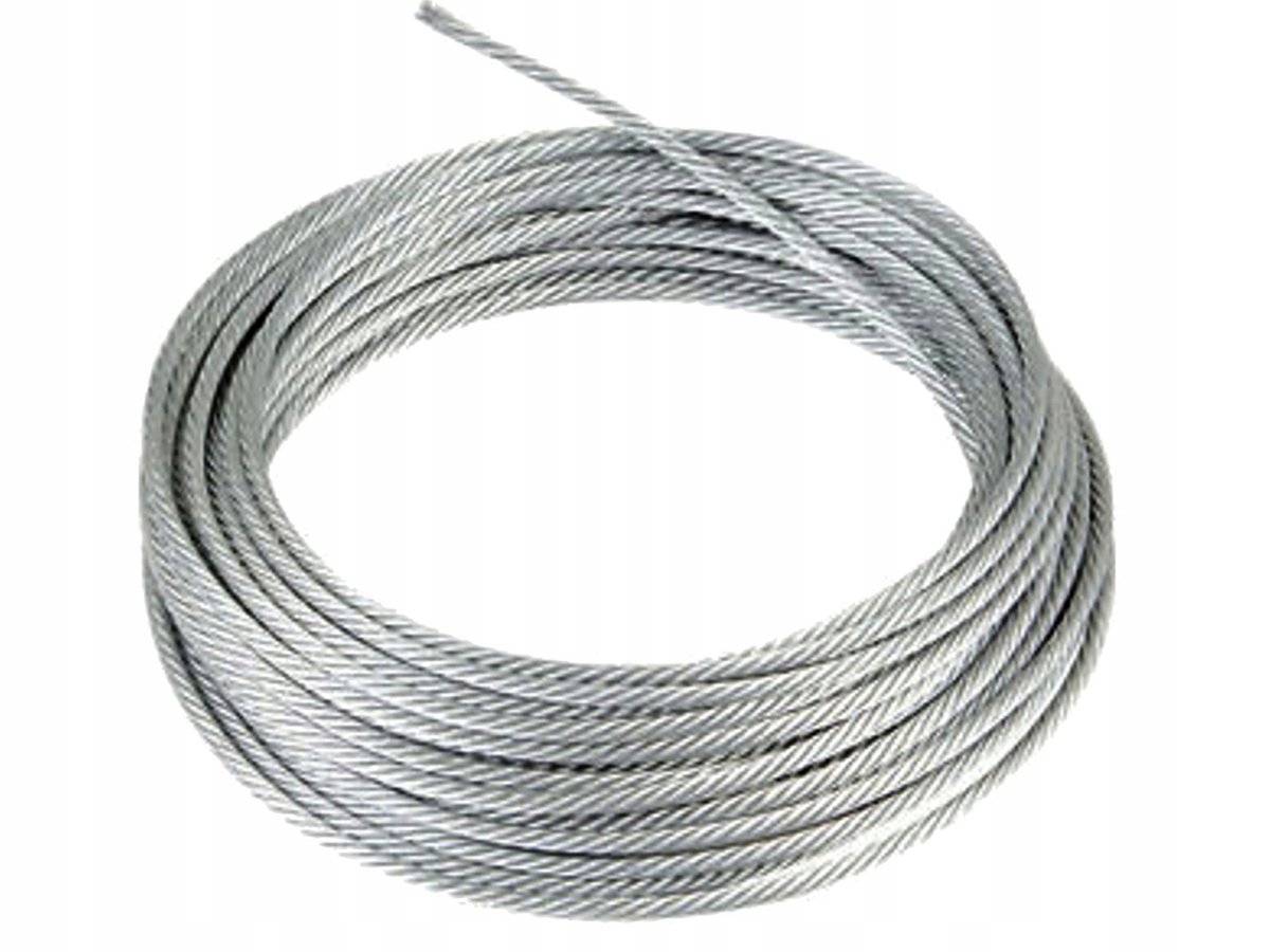 Roestvrijstalen Kabel 4mm 1x19 A4 - 100m